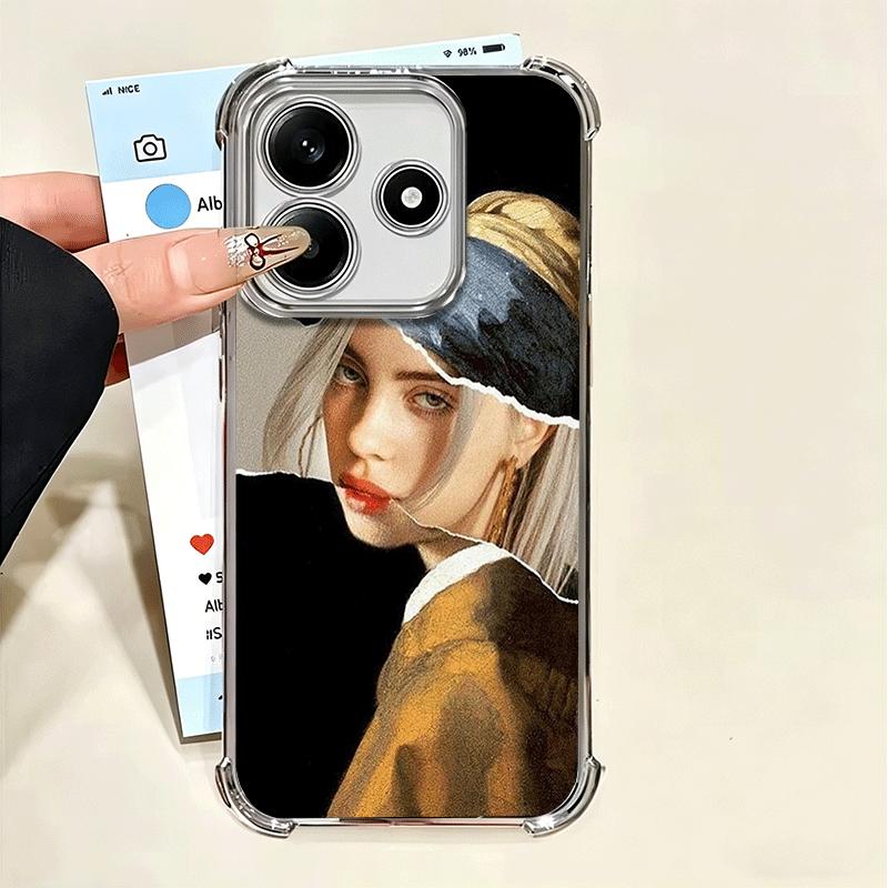

Ударь меня сильно и нежно B-BillieS Мягкий Чехол Для Телефона Для Xiaomi Poco X7 X8 Pro Max X6 X5 X3 F8 Ultra F7 M8 M7 M5S Redmi 15C 15A 15 14C Xiaomi Poco X6 Pro
