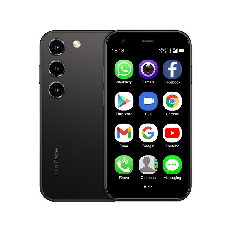 S26 Ultratenký 3G chytrý telefon 3,0palcový čtyřjádrový WCDMA 2 GB RAM 16 GB ROM Dual SIM 5MP Fotoaparát 1580mAh Bluetooth Type-C Android Torch Mobilní telefon