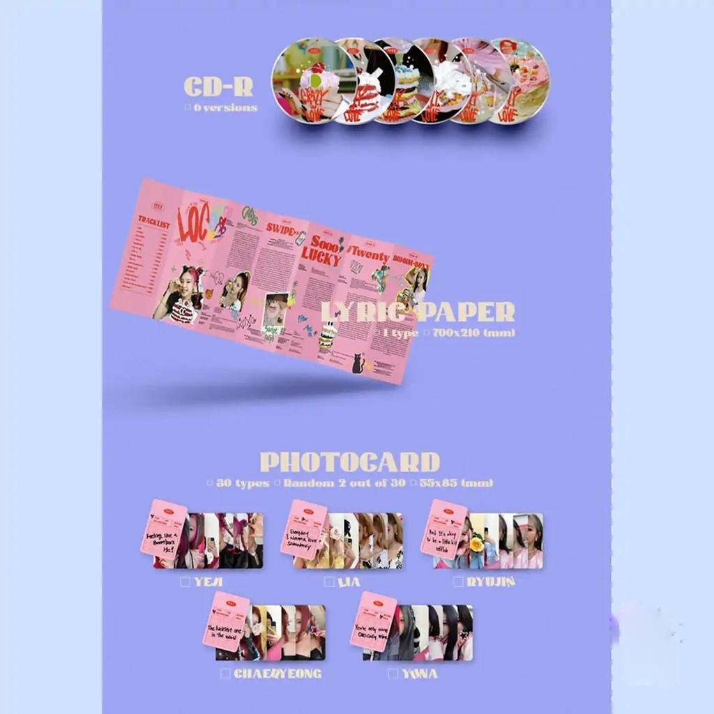 Album ITZY - [CRAZY IN LOVE] 1st