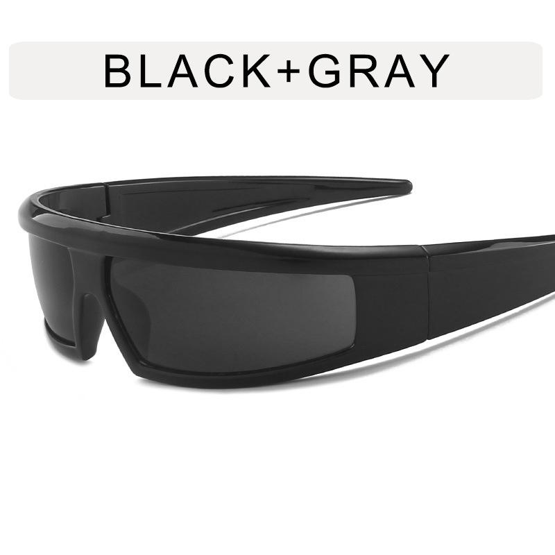 Steampunk Style Sunglasses Men Women Future Style Y2K Hip Hop Cool Stylish Sunglasses for Men Trendy Women's Sunglasses