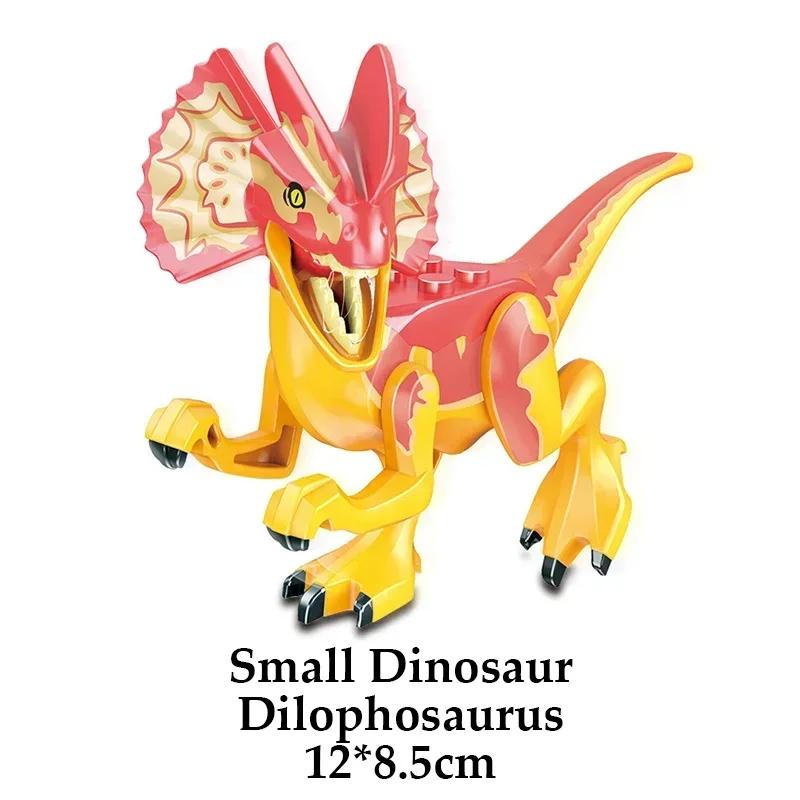 2025 Jurassic Dinosaurs World Park Spinosaurus Baryonyx Therizinosaurus Indominus Rex Building Blocks Bricks Kids Xmas Toys