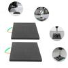 18x18x1.5in 2pcs/1pcs RPE Medium Size Support Pads,Black Square Duty Stabilizing Blocks Floorstanding for Construction Projects