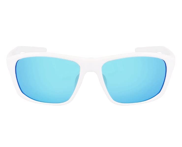 Sunglasses MORPH LB M Matte Mirror Japan FREE [Nike] White/Blue (FREE Size)
