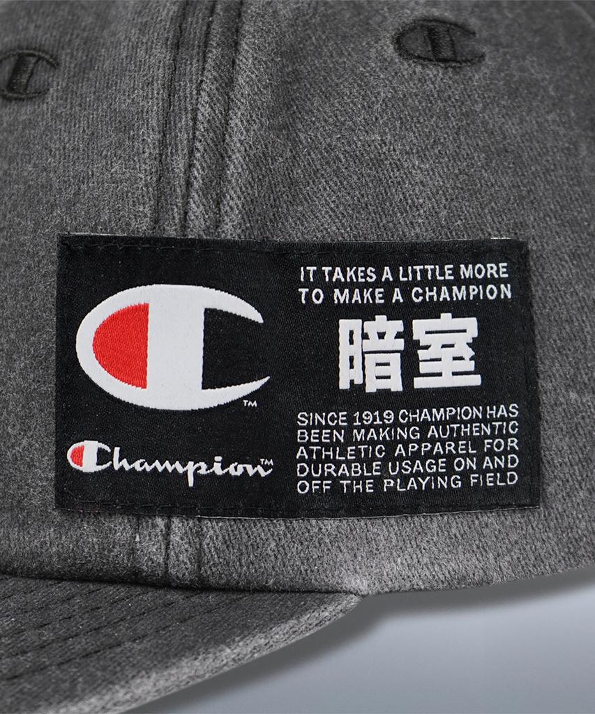 CHAMPION X Darkroom Studio 6-Panel Ball Cap Charcoal