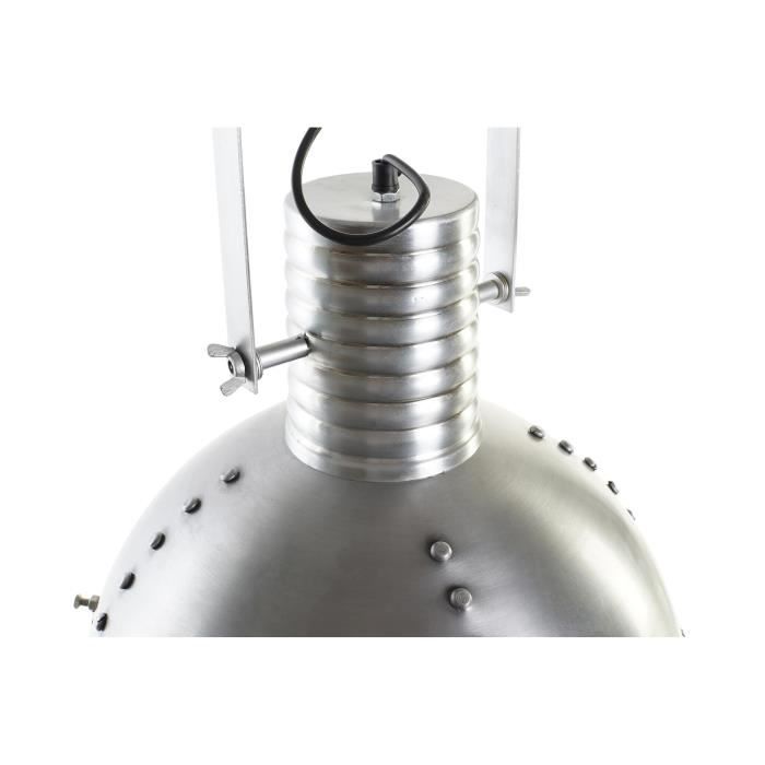 Suspension argenté argent 50 w (43 x 43 x 66 cm)