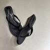 Fashion Fashion Flock Women Wedges Slippers Sandals Shoes Female Slides Spring Summer Round Toe Ladies Wedges Heeled Slippers Flip Flops