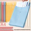 A4 Colorful Large Capacity Document Bag - Customizable PP File Organizer