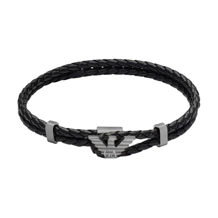 

Emporio Armani Logo Design Bracelet Men bracelets Gray EGS3322060 Basic Packaging-Box