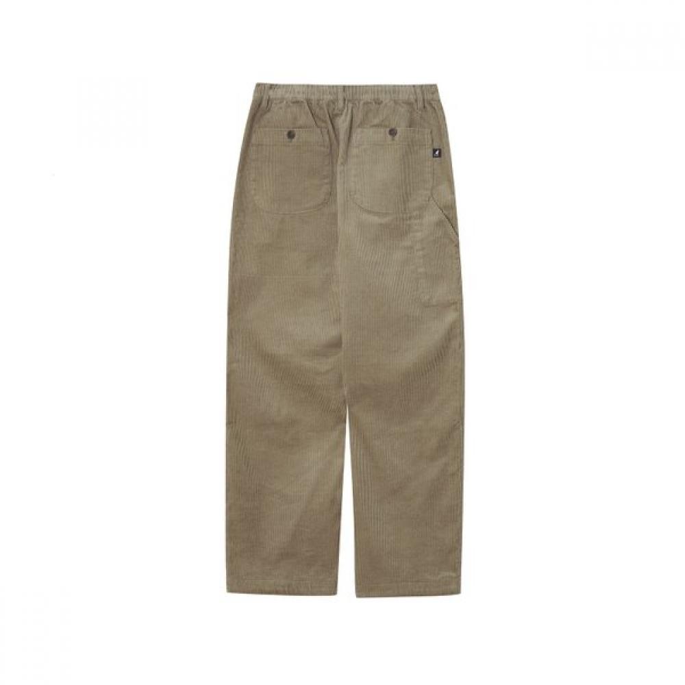 Kangol Corduroy Basic Pants Dark Beige 4561