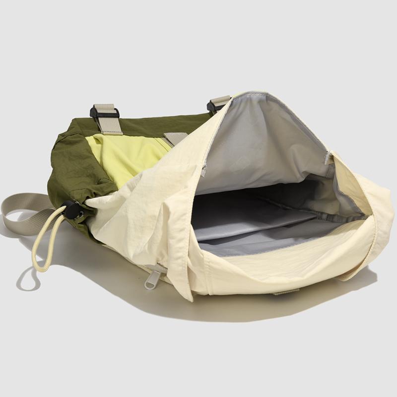 Outdoor Color Contrast Backpack Lightweight Sports Travel Bag Couple's Backpack Large Capacity Student Schoolbag