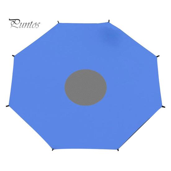 

Навес для батута, защита от УФ-лучей и солнца, защита от листьев, мусора, насекомых, водонепроницаемый навес для батута, складной навес для батута на открытом воздухе L