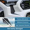 Front Side Grille Patch Decor Compatible With 2024 2025 2026 Toyota Tacoma - Enhances Truck'S Style  Fit 4Th Gen Tacoma Accessories Front Headlight