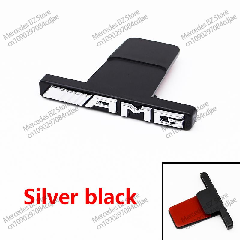 1pc ABS AMG Grill Grille Emblem For AMG Mercedes-Benz W463 W464 W461 G63 G65 Grille Sticker Emblem Badge Sticker Car Accessories