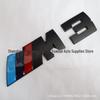 Customized M Car Logo Sticker for M3, M5, Mpower, and AMG Vehicles - Large Size