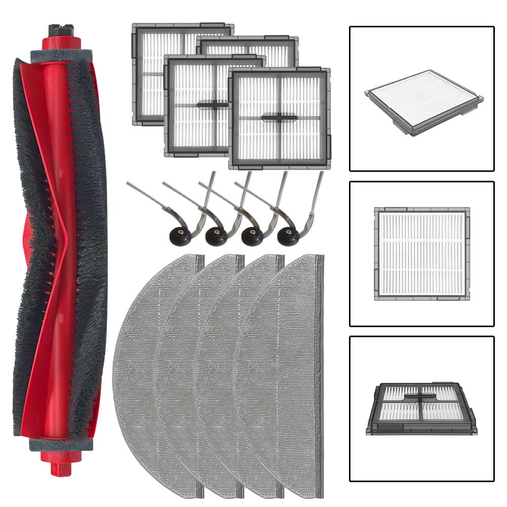 For Roborock Q10 X-5 / Q8 Max Pro / Q10 PF+ Main Side Brush Filter Mop Cloth Vacuum Cleaner Accessories Spare To Replace