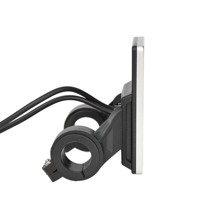 Electric Bike LCD Display, 24V/36V/48V Watertight Bicycles LCD Display Meter Display Control Panel for Electric Scooter