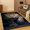 Leopard Cheetah Dreamy Animal Carpet Rug for Home Bedroom Living Room Sofa Doormat Decor Carpets for Living Room Bedroom Decor