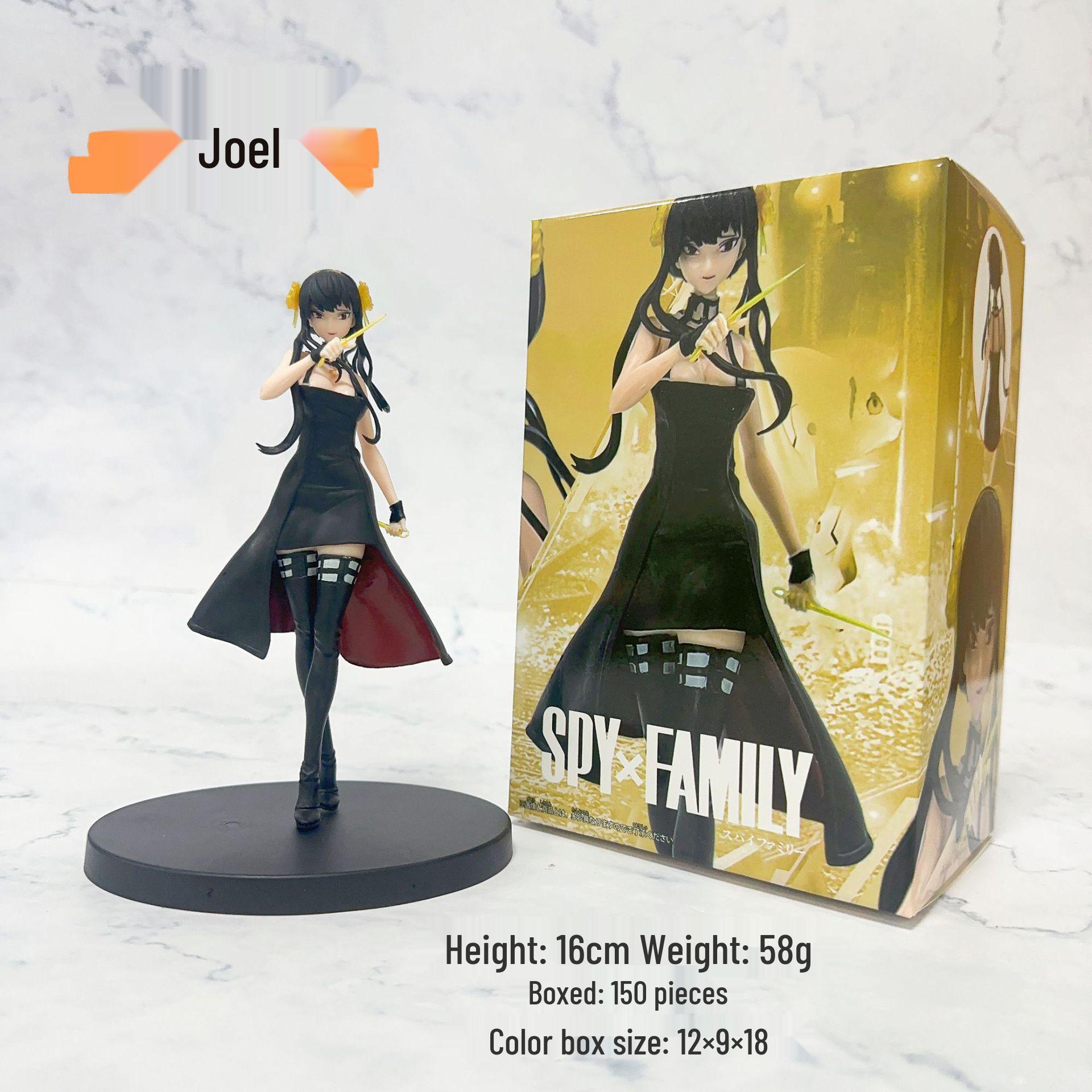 

Yor Forger Thorn Princess Black Dress Figure | Spy x Family Ornament