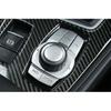 For BMW X3 F25 X4 2011-2017 Silver Aluminum Console Multimedia Knob Cover Decor