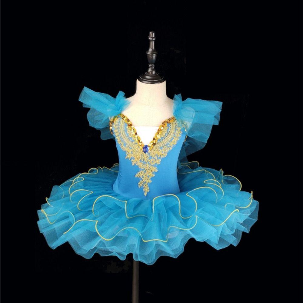 Sequin Ballet Tutu Modern Performance Clothes Fashion Princess Dress  Dance