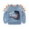 Boy Autumn Fashion Sweater Sleeve Dinosaur Children's Clothing Casual Clothes