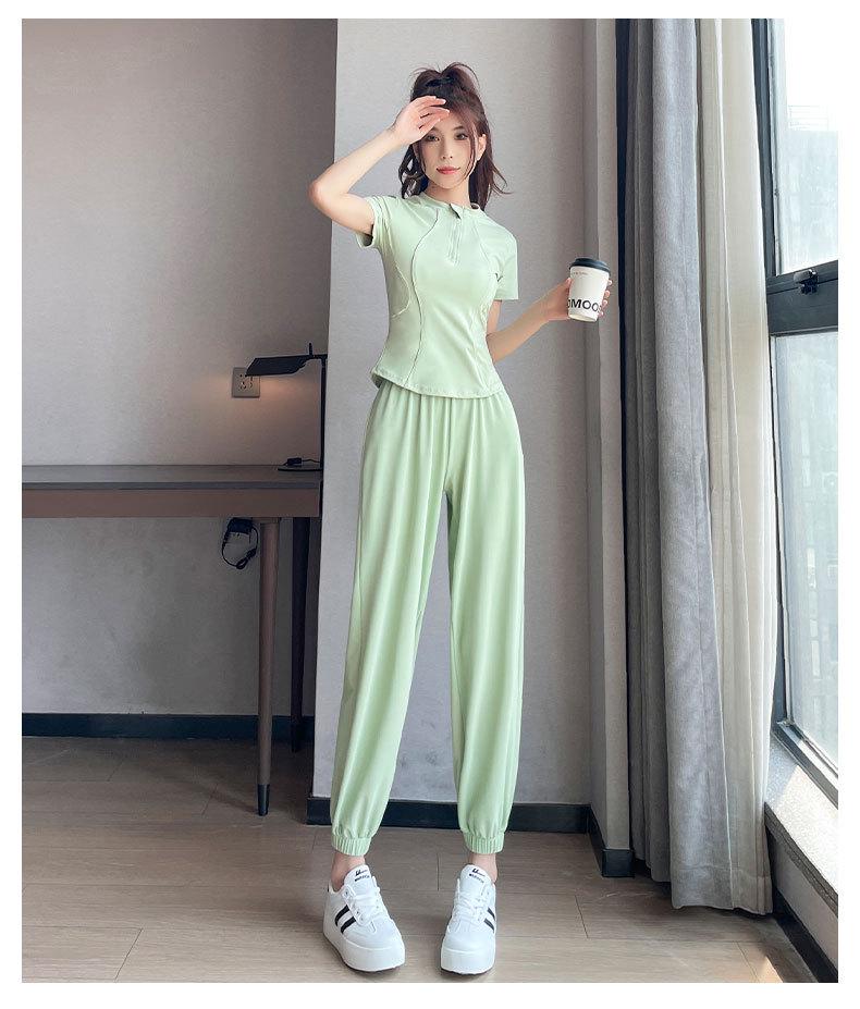 Women's Quick-Dry Summer Activewear: Stylish Running, Yoga, and Hiking Outfit (2025)