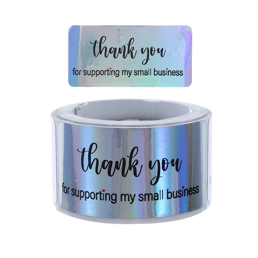 120PCS Thank You For Your Orders Stickers Sealing Labels Small Business Packaging Decals Gifts Wrapping Party Crafts Supplies