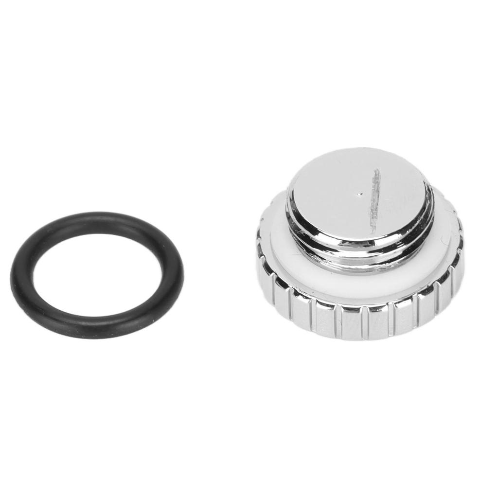 Water Stop Plug Electroplating Processing Stopper Fitting for Computer Water Cooling SystemSilver