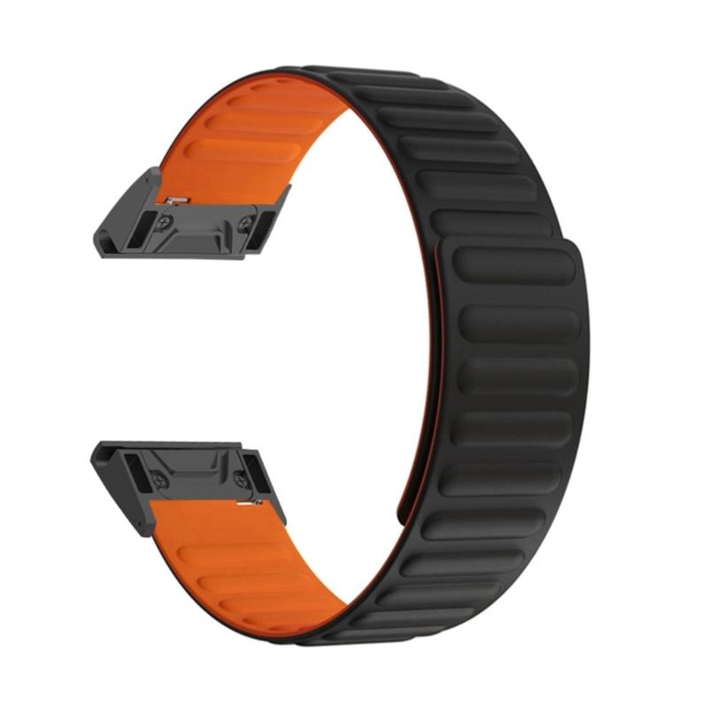 Watch Strap Suitable for Coros Vertix 2 Smartwatch Magnetic Silicone Sport Wristband Bracelet Replacement Soft Watchband