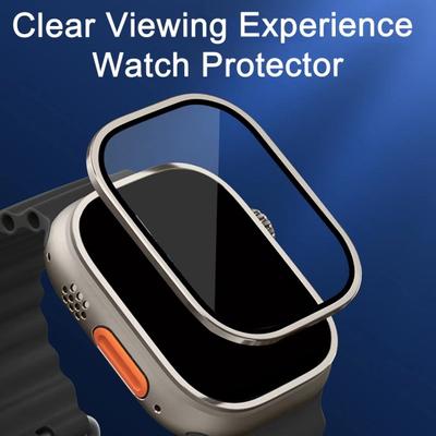 Horlogeschermbeschermer Film Antikras Hoge transparantie Valbestendig Gehard glas 49 mm voor iWatch Ultra