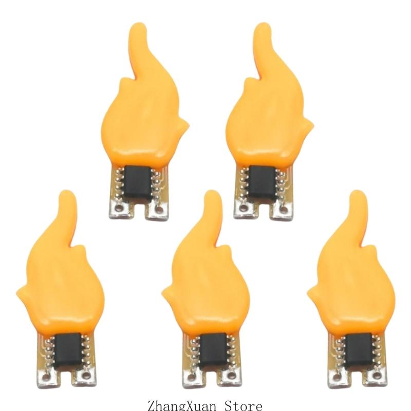5Pcs LED Flashing Lights Party Decoration Light Bulb Accessories 3XUF