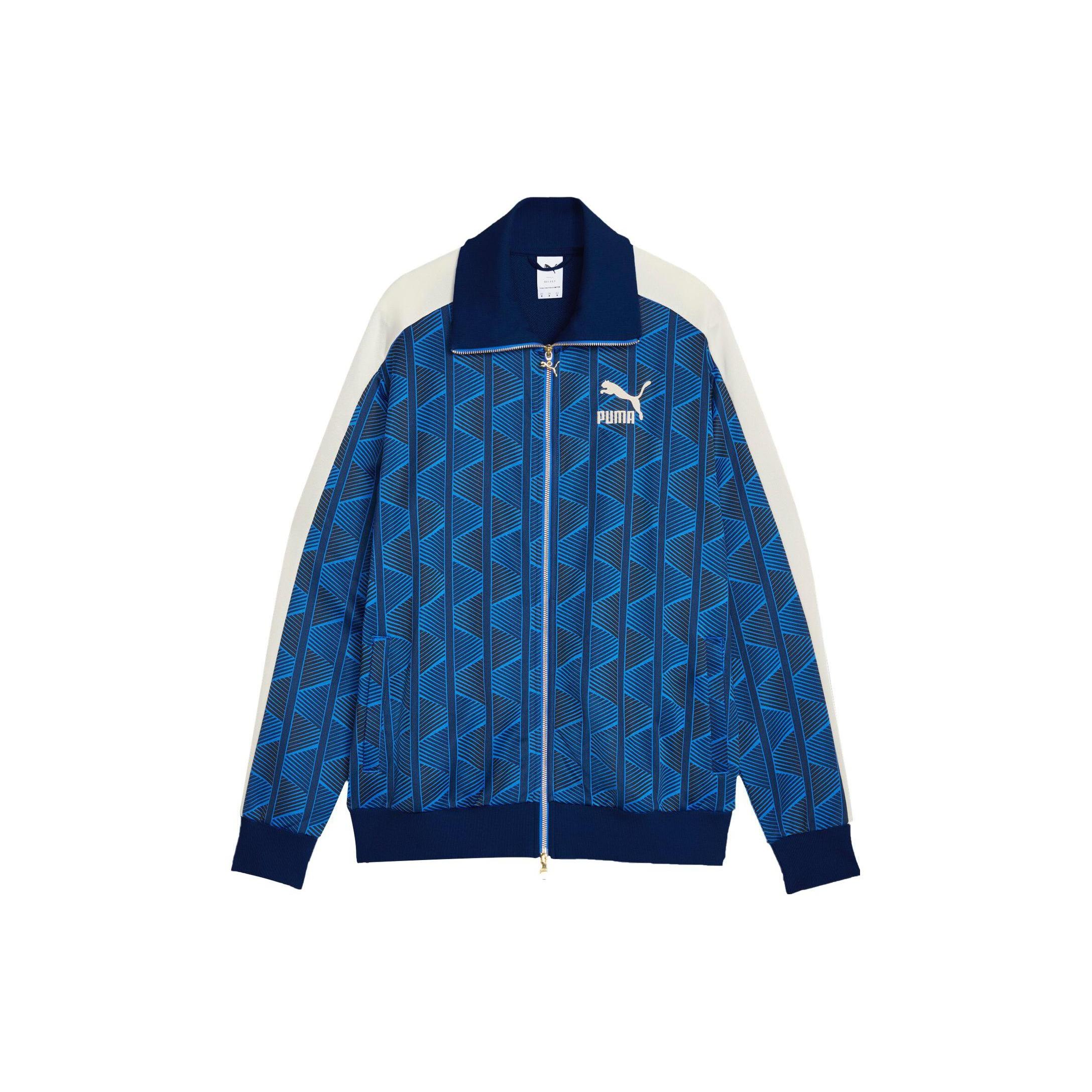 PUMA The Neverworn II T7 Track Jacket Blue Men s 621843-47 L