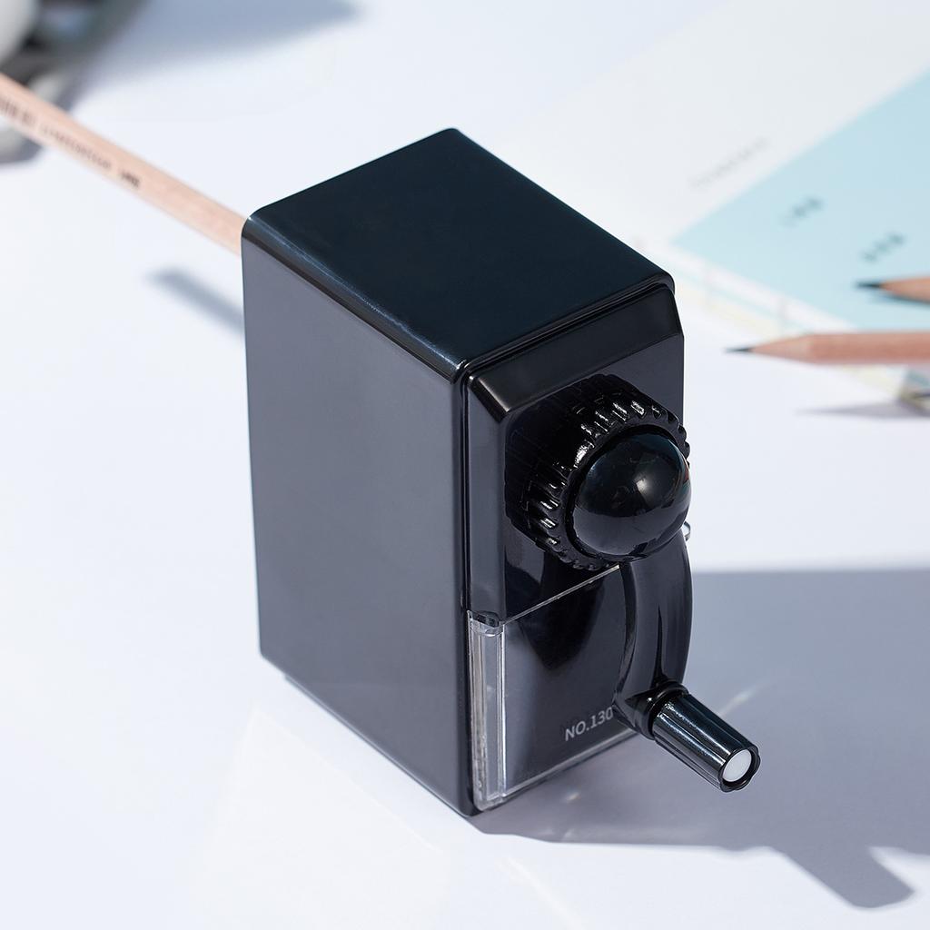 Office Models Pencil Sharpener Fashion Simple Pencil Sharpener Stationery Auto-Feed Pencil Sharpener