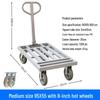 Haisidick Foldable Flatbed Trolley