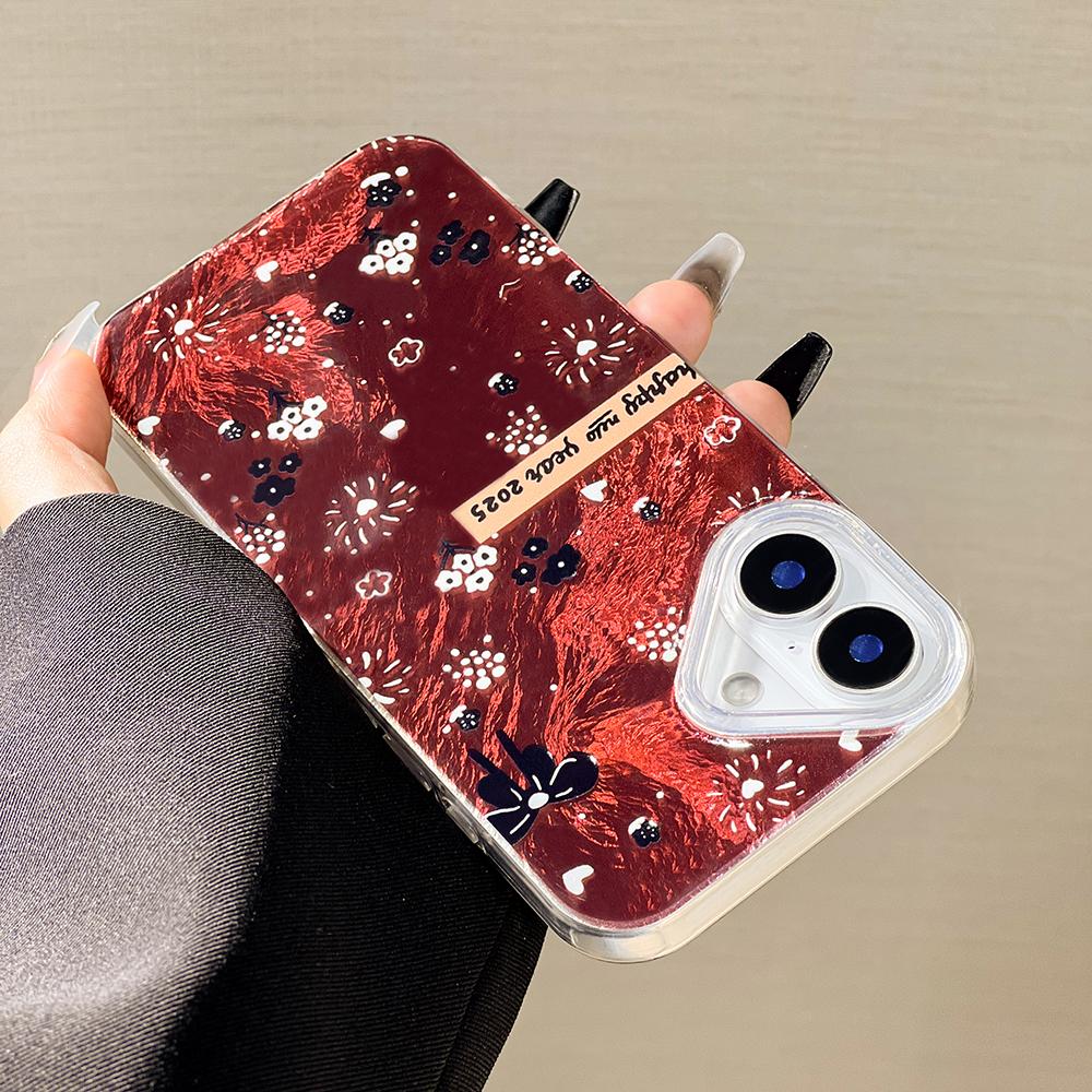 Phone Case for iPhone 11 13 16 Pro Max iPhone 14 15 Pro Max 12 13 Pro Max 16 Plus 13 Pro 14 Pro Glacier Pattern High-grade Color