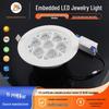 42W Flicker-Free LED Jewelry Counter Light: High Brightness, Anti-Glare Spotlight for Showrooms