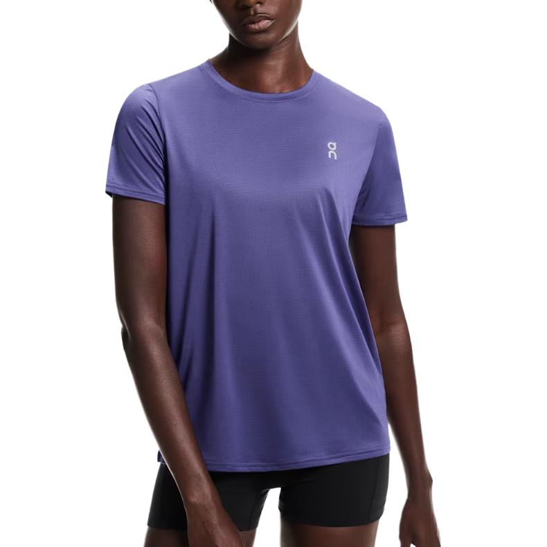 On Logo Round Neck Short Sleeve Running T-Shirt Women tops 1WE10580773