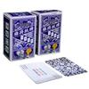 Portable Mahjong Card Set: Wide Version Thickened Paper with 144 Mahjong Poker Cards and Dice, Ideal for Home or Travel.