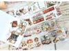 Die-cut PET Washi Tape Set: Coffee Theme, European & American Style for Journaling & Decoration