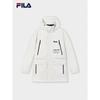 FILA Men's Mid-Length Hooded Parka Down Jacket
