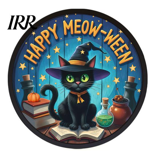 High-quality Halloween Signage LED Glowing Hanging Decor, Acrylic Window Ornament with Light, Spooky Indoor Decorations Sign for Door Wall Haunted