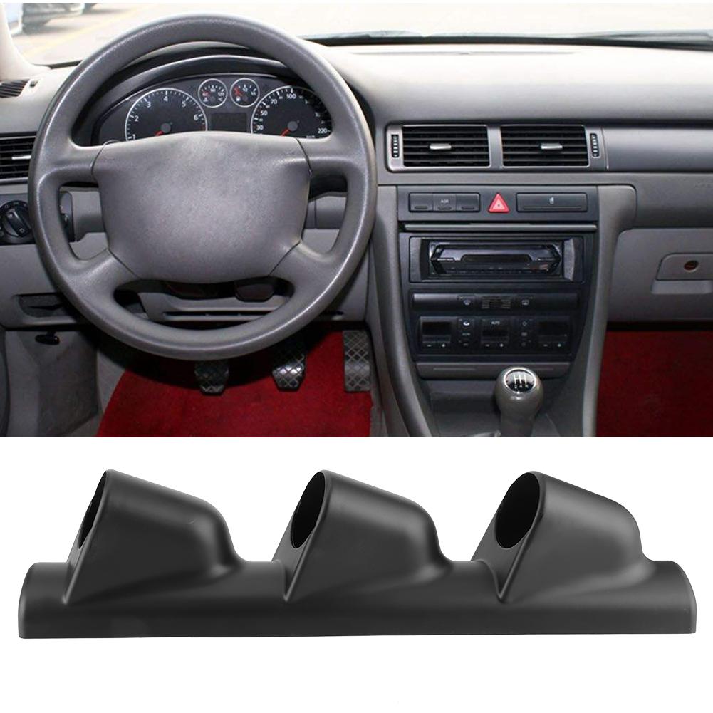 52mm 2in 3 Hole Triple Gauge Mount Holder Car Dash Meter Pod for Left Hand Drive