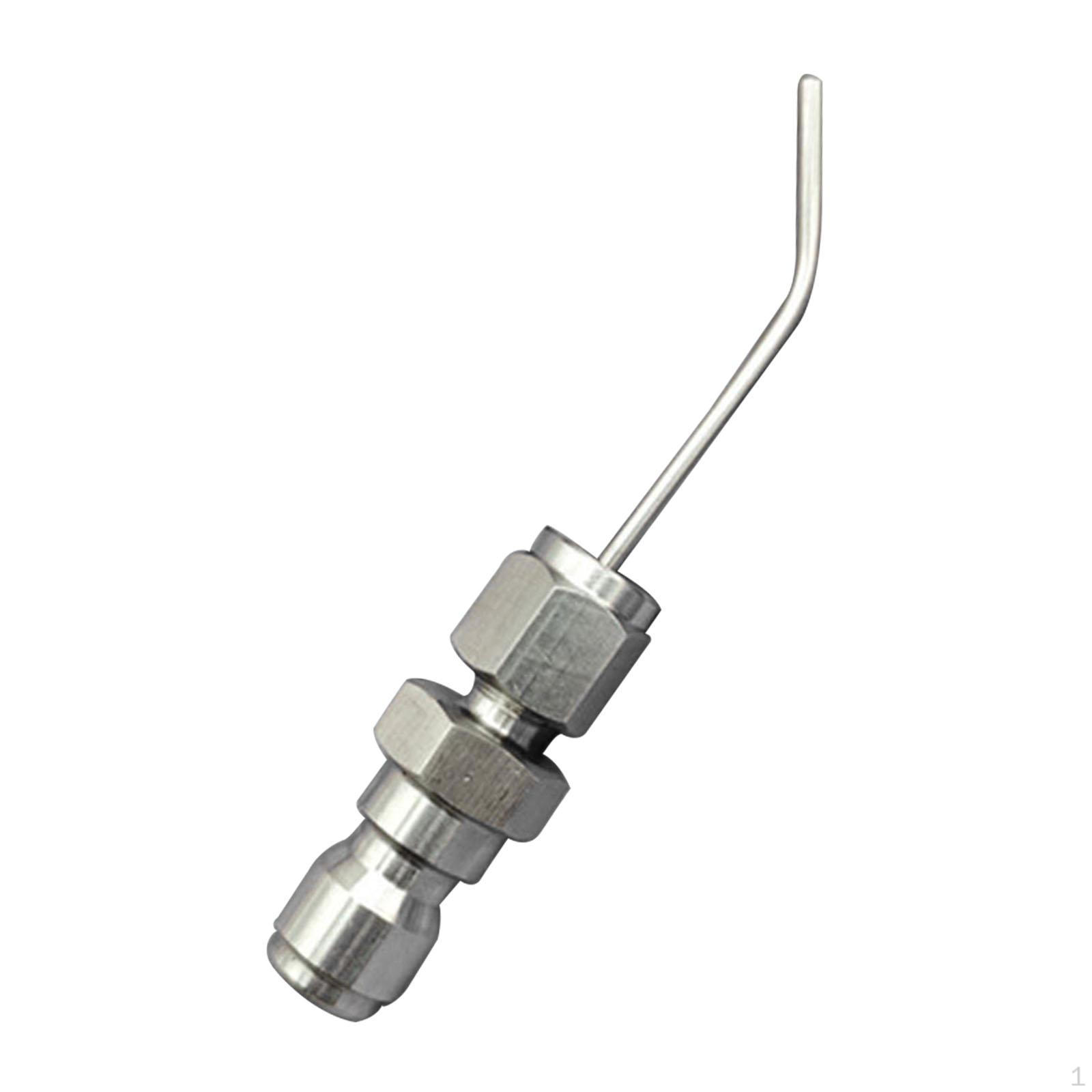

1/4 inch Quick Connect High Pressure Cleaning Spray Head for Drum Washing Machine 5.5cm Bended