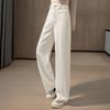 Women's Solid Color High-Waist Casual Pants