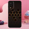 Carbon Fibre Futuristic Neon Case For Oppo A98 A78 A18 A38 A58 A60 A80 A40 A77 A57 A17 A74 A54 A94 A96 A76 A16 A15 A5 Pro