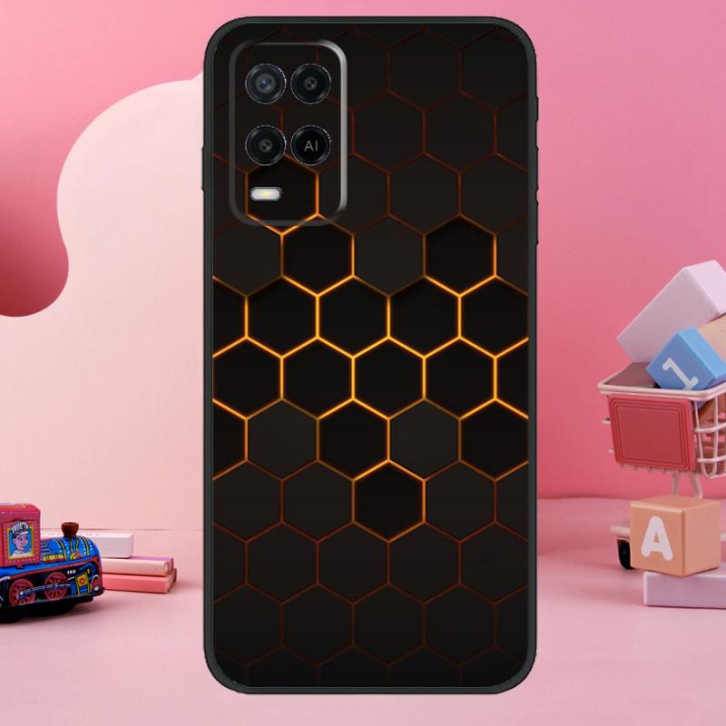 

Carbon Fibre Futuristic Neon Case For Oppo A98 A78 A18 A38 A58 A60 A80 A40 A77 A57 A17 A74 A54 A94 A96 A76 A16 A15 A5 Pro OPPO A74 4G
