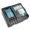 DC18RF Charger with Screen USB Interface Fit for Makita 14V/18V Lithium Battery