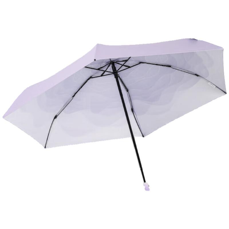 MAMORU Lightweight Gradient Floral 5-Fold Sun Umbrella