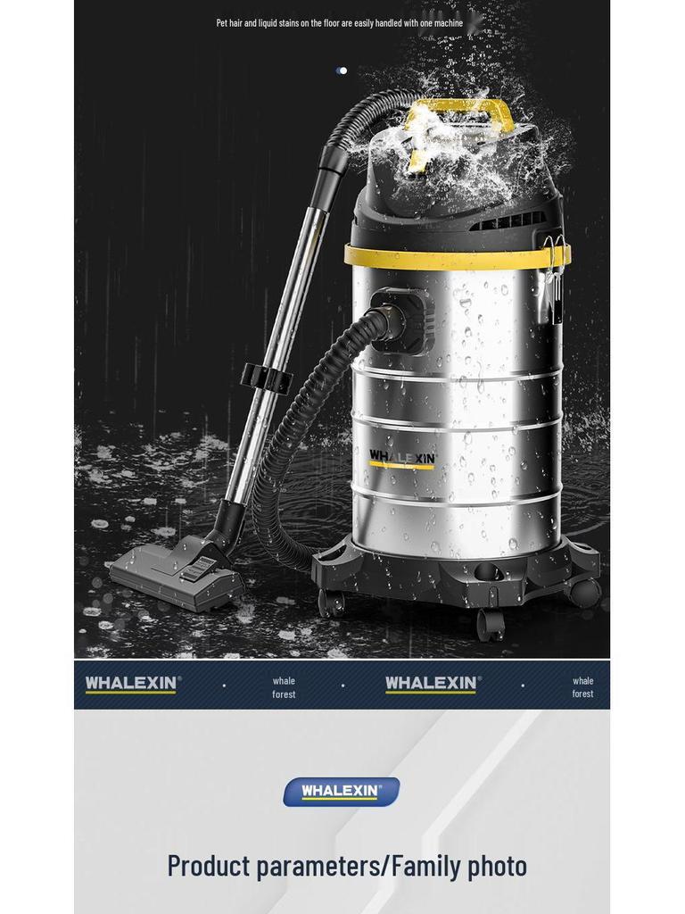 JingSen Dual-Use Vacuum Cleaner for Home, Commercial, and Automotive Cleaning