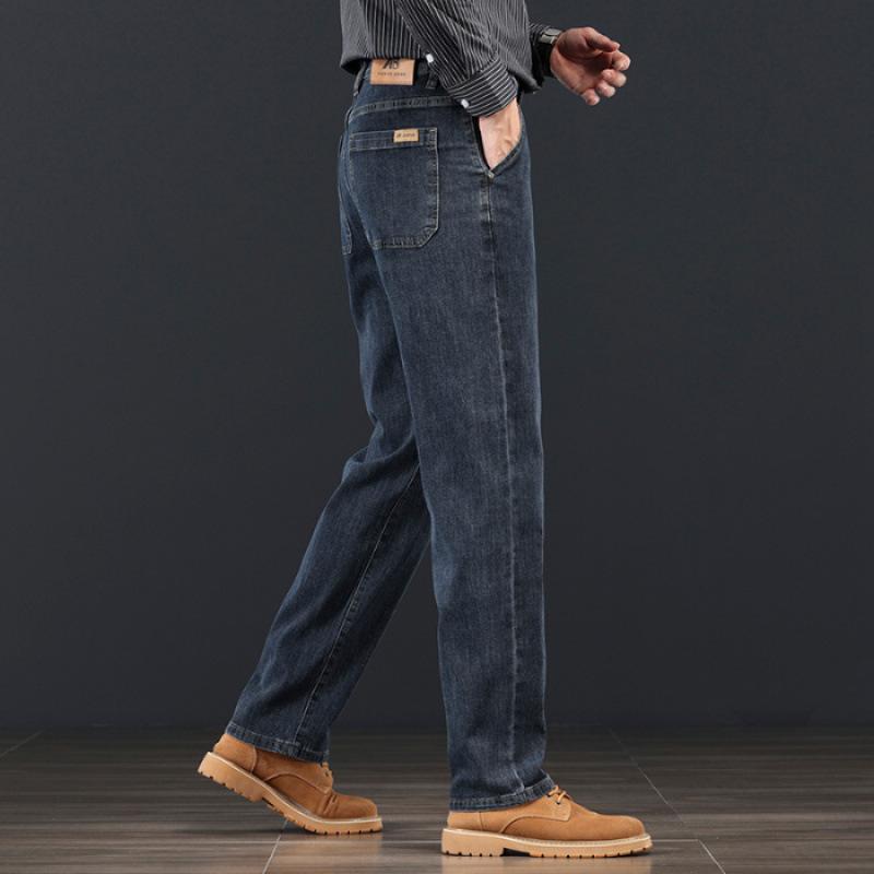 JYL Прямые джинсы весна-осень мужские новые ретро мужские брюки 38